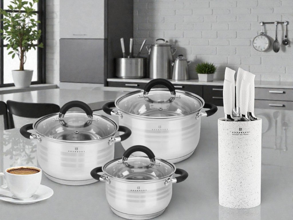 Biele nože + hrnce - VALENTÍN 1